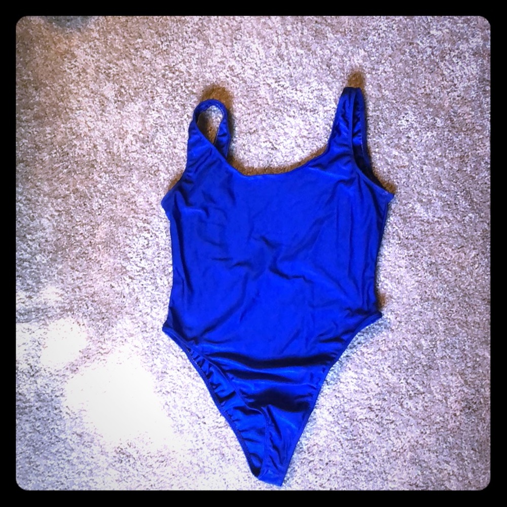 High cut leotard